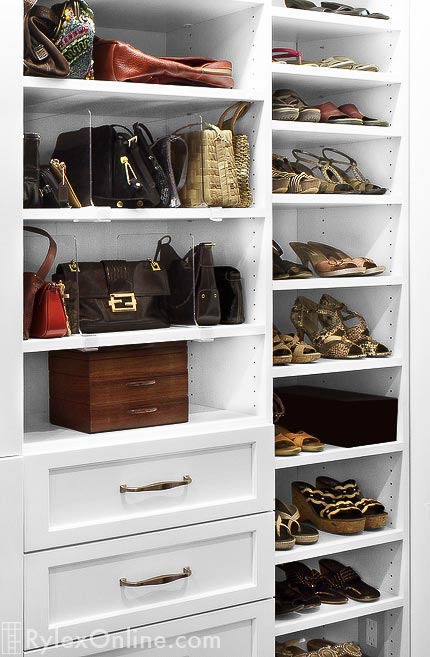 Organize Your Closet with Adjustable Shoe Shelves