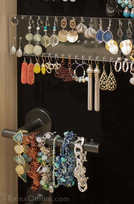 Cabinet Storage for Earrings and Bracelets
