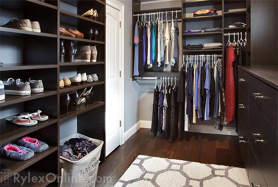 Personal Stylized Organized Walk-In Closet