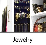 Closet Jewelry Storage Cabinets & Drawers