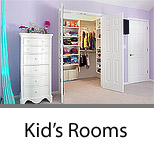 Bedroom Closet Designs for Kids