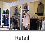 Retail Cabinets and Shelving for Displays