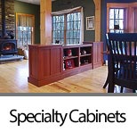 Custom Special Designs, Cabinets, Room Divider Cabinets