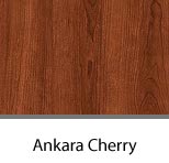 Ankara Cherry Textured Cabinet Door Color