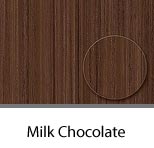 Milk Chocolate Textured Cabinet Door Color