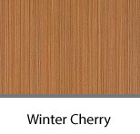Winter Cherry Textured Cabinet Door Color