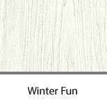Winter Fun Textured Cabinet Door Color