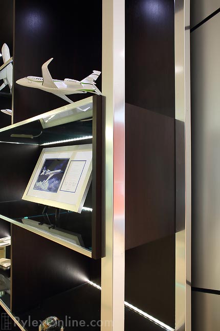 Commercial Sleek Display Shelves