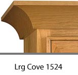 Crown Moulding with Large Cove
