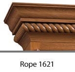 Crown Moulding with Rope