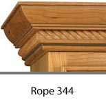 Crown Moulding with Rope