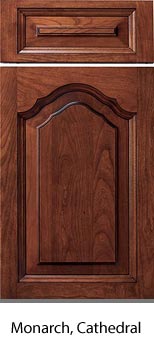 Monarch Cathedral Solid Wood Cabinet Door