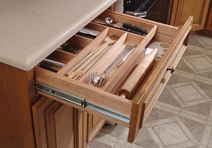 Full Extension Cutlery Drawer