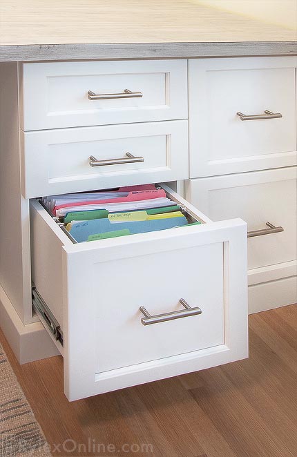 File Drawer with Full Extension Slide
