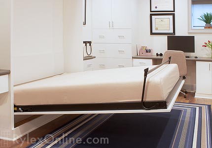 Home Office Murphy Bed Lowering