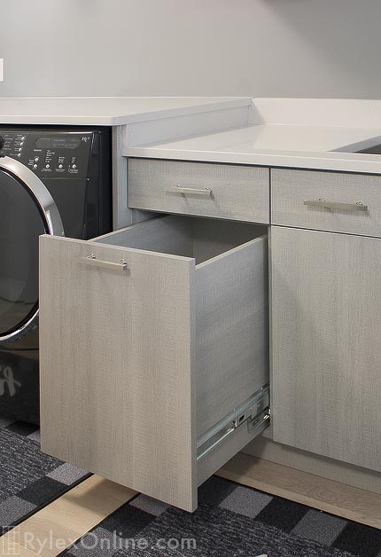 Laundry Room with Hamper Drawer