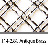 Antique Brass 114-3.8C