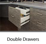Kitchen Double Drawers