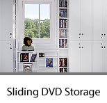 Sliding Cabinet for Multi-Media Storage