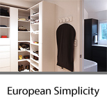 European White Cabinetry with Push to Open Hardware