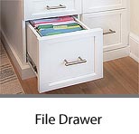 Custom File Drawer Cabinet