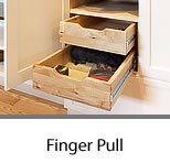 Finger Pull Dovetail Drawer