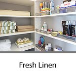Linen Closet for Optimum Organization