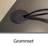 Office Desk Grommet to Organize Cables