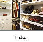 Master Bedroom Closet with Double Hanging Storage