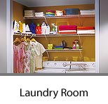 Laundry Room Wire Shelving