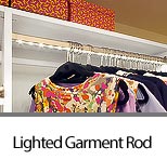 Lighted Garment Rod