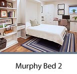 Guest Room Home Office with Murphy Bed