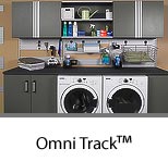 Omni Track Laundry Storage Cabinets