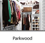 Walk-In Closet with Garment Rods, Shoe Cubbies and Dual Hamper Drawer