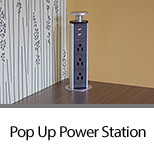 Desktop Pop Up Power Outlet