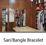 Sari and Bangle Bracelet Master Closet