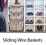 Closet Sliding Wire Baskets