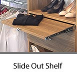 Slide Out Closet Shelf