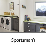 Sportsman's Mudroom and Full Laundry Room