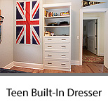 Teen Built-In Dresser