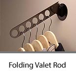 Folding Valet Rod