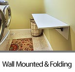 Wall Mounted Folding Table for Closets