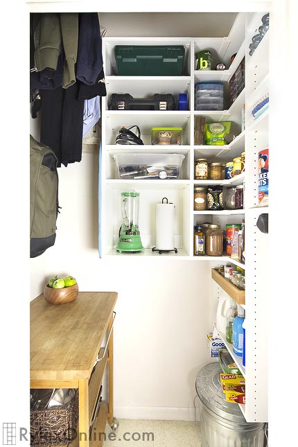 Apartment Mudroom and Pantry