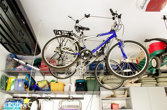 Ceiling Bicycle Racks  Bike storage solutions, Bike storage, Bike storage  garage