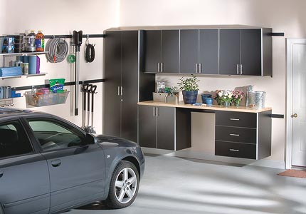 Garage Storage for Gardening Supplies and Tools
