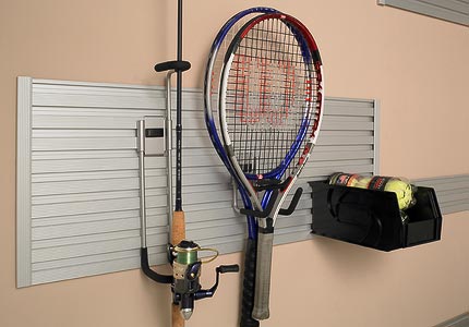 Garage Tennis Racket Storage