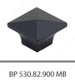 BP 530.82.900 Matt Black