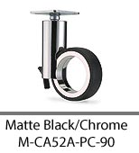Matte Black and Chrome M-CA52A-PC-90