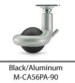 Black and Aluminum M-CA56PA-90