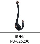 Brushed Oil Rubbed Bronze RU-026200BORB